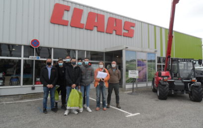Visite de l’entreprise CLAAS à Saint Andiol