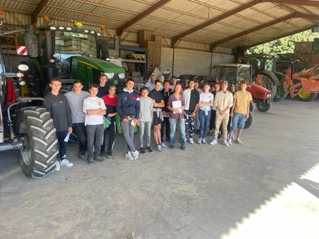 Visite de l’ETA Mazoyer pour les élèves de 2nde Agroéquipements